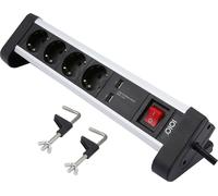Olympia 41224 Olympia IOIO Bloc multiprise 4 prises avec 2x USB "SL 2425 U"