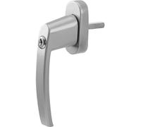Olympia 5986 Poignée de fenêtre verrouillable argent