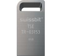 OLYMPIA 607373 Clé USB OLYMPIA TSE swissbit (TR-03153) gris 8 GB