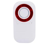 Olympia 6115 Sirène sans Fil extérieur 105 DB IP54 Rouge Blanc 420 g