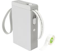 OLYMPIA Imprimante d'étiquettes P22 Blanche | Étiqueteuse | Imprimante Thermique Bluetooth pour la Cuisine, Le Bureau et Les Loisirs