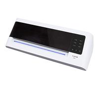 Olympia A 2024 Plastifieuse format max. DIN A 4 (230 mm), température: froid/reglable, plastifie sans support, Noir/Blanc