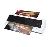 Olympia Plastifieuse A 3024 – A3 (330 mm) – Froid/réglable – Plastifie sans support – Noir/Blanc