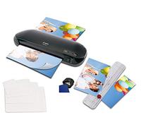 Olympia A230 Plus Plastifieuse 4 en 1 avec règle de coupe, découpeur d'angle et 100 feuilles allant du format A4 au format carte de visite.