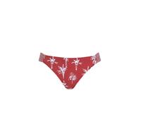 OLYMPIA Bas de bikini rouge / blanc, Taille XL