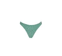 OLYMPIA Bas de bikini vert / blanc, Taille L