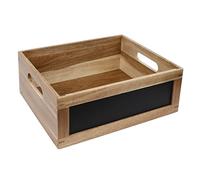 Olympia Caisse de présentation avec tableau noir latéral 1/2 GN 325 x 265 x 120 mm