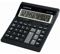OLYMPIA Calculatrice de bureau LCD-612SD Écran LCD 12 chiffres noir