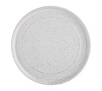 Olympia Cavolo White Speckle Flat Round Plate - 220mm 8 2/3" (Box 6)