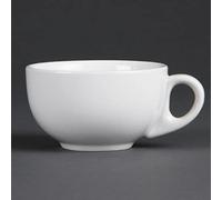 Olympia CB469 Lot de 12 tassesà cappuccino Blanc