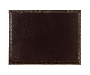 Olympia CE298 Grand set de table rectangulaire en similicuir résistant à la chaleur et facile à nettoyer Marron