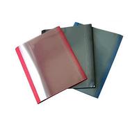 Olympia Chemises à reliure thermique pour 21 à 30 feuilles 10 bleues/10 noires/10 rouges 3 mm d'épaisseur