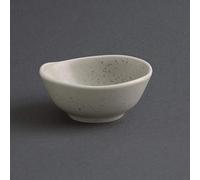 Olympia Chia Bols à sauce 80 mm, porcelaine couleur sable, 70 ml, passe au micro-ondes et au lave-vaisselle, DR813