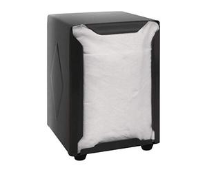 Olympia CN753 Distributeur de serviettes en acier inoxydable Noir