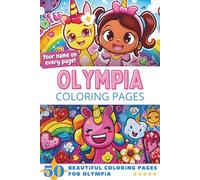 Olympia Coloring Pages: Wow-Effect! Your name on every page - Olympia coloring book - 6x9" - 50x Olympia coloring page - Fantastic Gift