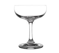 Olympia Coupe à champagne en cristal Bar Collection Olympia 200ml (Lot de 6), Transparent, 125(H) x 95(Ø) mm, Cristal sans plomb, GF732