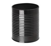 Olympia Tasse à frites CP498 en acier galvanisé Noir