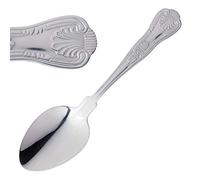 Nisbets Cuillère à dessert Olympia D687 9676 Kings – Acier inoxydable 18/0 178 mm