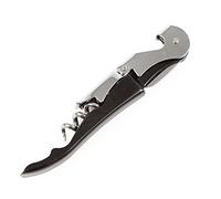 Olympia D833 Tire-bouchon multifonction pour bouteille de vin, noir