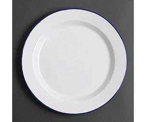 Olympia Dc388 Assiettes en Émail 300 mm
