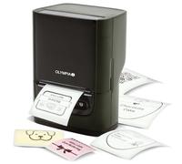 Olympia Eitkette Printer PM220 Imprimante d'étiquettes Bluetooth auto-adhésive pour la maison et les déplacements Imprimante à transfert thermique portable pour étiquettes étanches Imprimante