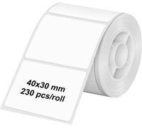 Olympia Etiquette (rouleau) 40 x 30 mm papier à impression thermique directe blanc 1 pc(s) 6320 Etiquette universelles