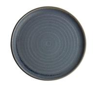 Olympia FA303 Lot de 6 petites assiettes rondes en toile Bleu granit 265 mm