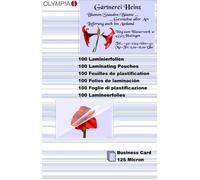 Olympia Feuilles pour plastifieuse à chaud