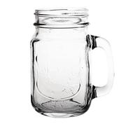 Olympia Handled Drinking Jar Printed Ice Cold Drink - 450ml 15.2fl oz (Box 12)