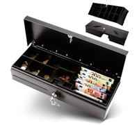 Olympia Caisse à monnaie HS 170 verrouillable compatible RJ12 6 billets 8 pièces 46×17×10