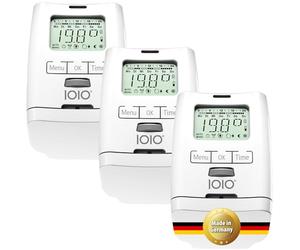 Olympia HT 2000 Lot de 3 thermostats électroniques de radiateur de qualité supérieure - Fabriqué en Allemagne
