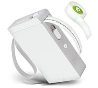 OLYMPIA Imprimante d'étiquettes P22 Blanche | Étiqueteuse | Imprimante Thermique Bluetooth pour la Cuisine, Le Bureau et Les Loisirs