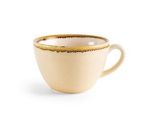 Olympia Kiln GP332 Lot de 6 tassesà cappuccino en grès Crème Capacité 340 ml