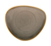 Olympia Kiln Smoke Tri Plate - 165mm 6 1/2" (Box 6)