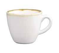 Olympia Kiln Tasses à espresso 85 ml / 3 oz (lot de 6), porcelaine vitrifiée couleur craie, résistante aux éclats, passe au micro-ondes/lave-vaisselle, restaurant café ou usage domestique, FB986