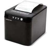 Olympia KPR 80 PRO Imprimante de tickets avec USB & LAN Imprimante thermique pour rouleaux de tickets de 80 mm 230 mm/s pour POS et gastronomie Imprimante de reçus compacte en noir