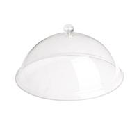 Olympia Kristallon Couvercle dôme transparent 315 x 125 mm - Empilable, passe au lave-vaisselle, hôtel, restaurant, comptoir, pâtisserie, gâteau