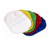 Olympia Kristallon Plateau de compartiment alimentaire Grand Blanc (Pack 10)