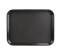 Olympia Kristallon Plateau de service alimentaire noir - 305x415mm