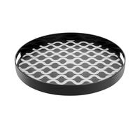 Olympia Kristallon Plateau Rond antidérapant en Polycarbonate avec poignées 405 mm