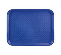 Olympia Kristallon plateau service alimentaire Bleu - 350x450mm