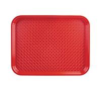 Olympia Kristallon plateau service alimentaire Rouge - 305x415mm