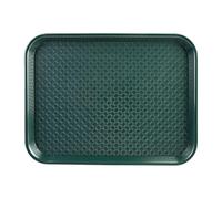 Olympia plateau de service alimentaire Kristallon vert forêt 305 x 415 mm