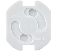 Olympia Lot de 10 Cache Prises Blancs Sécurité Enfant Electricité Blanc