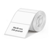 Olympia Lot de 230 étiquettes pour PM220-50 × 30 mm - Imperméables et résistantes à l'abrasion - Pour imprimante d'étiquettes