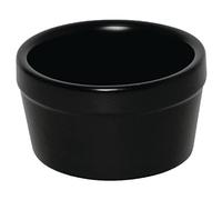 Olympia Lot de 6 ramequins méditerranéens en grès Noir 95 mm