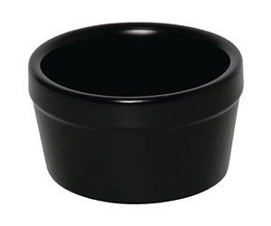 Olympia Lot de 6 ramequins méditerranéens en grès Noir 95 mm