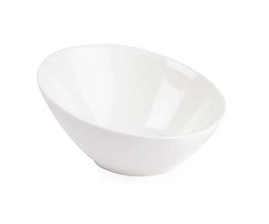 Olympia Lumina - 6 bols ovales inclinés blancs 148 mm CF383