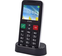 Olympia LUX 2G Téléphone mobile noir, appareil photo, touches d'accès direct, touche SOS