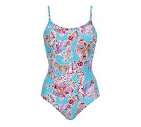 OLYMPIA Maillot de bain bleu clair / violet clair / rouge / blanc, Taille M